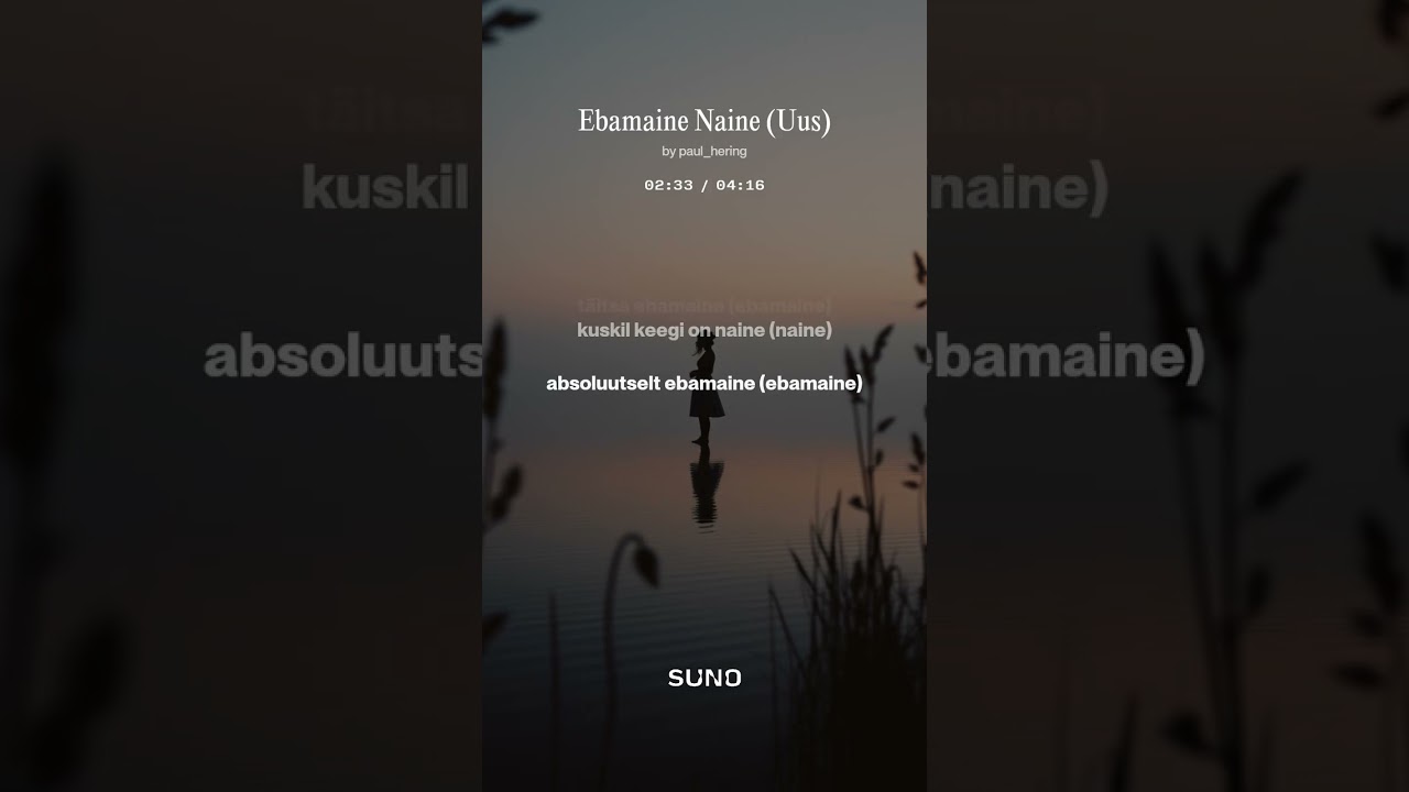 Paul ft Suno - Ebamaine Naine