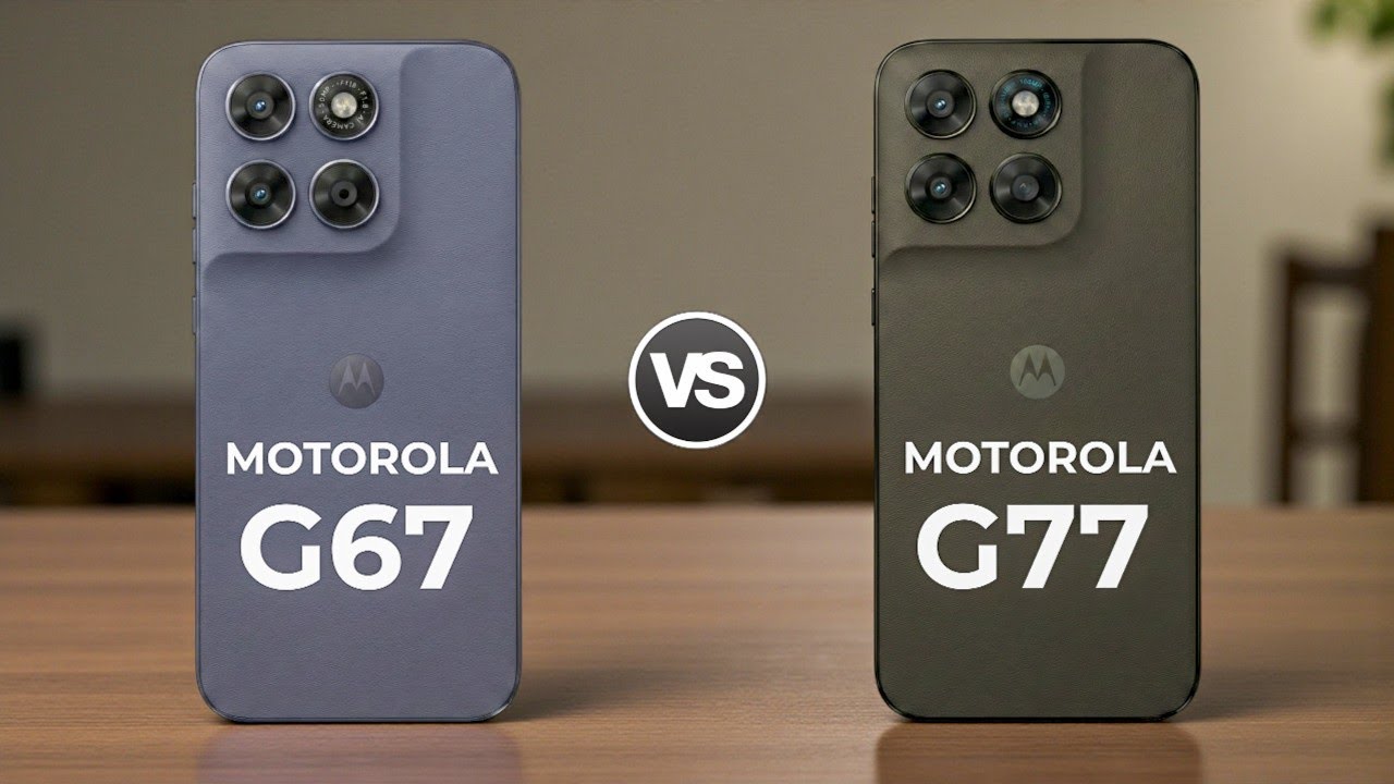 Motorola G67 5G Vs Motorola G77 5G 
