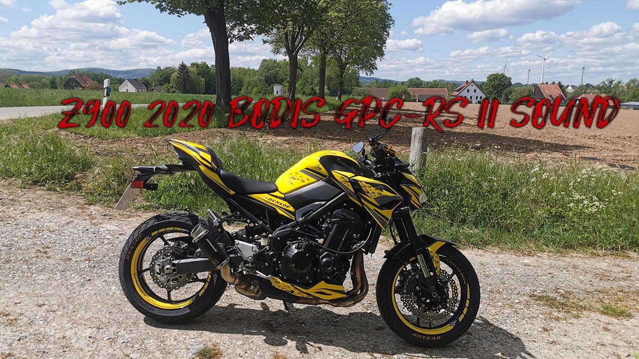 NEW Kawasaki Z900 2020 BODIS GPC-RS II SOUND