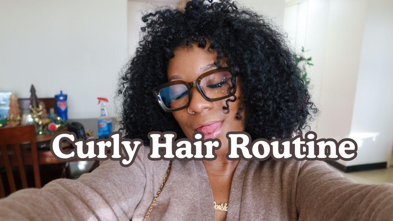 Curly Hair Routine