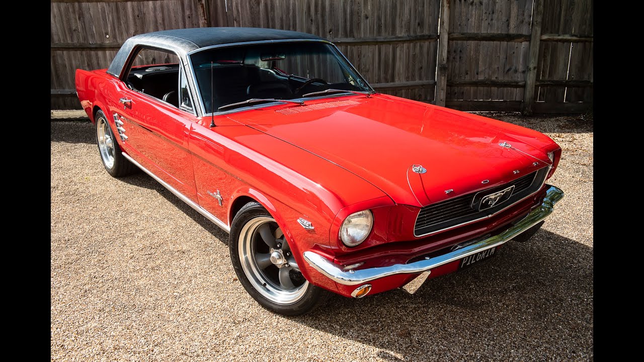 1966 Ford Mustang 332 Cubic Inch Stroker V8 with 5 Speed T5 Transmission, Restomod.