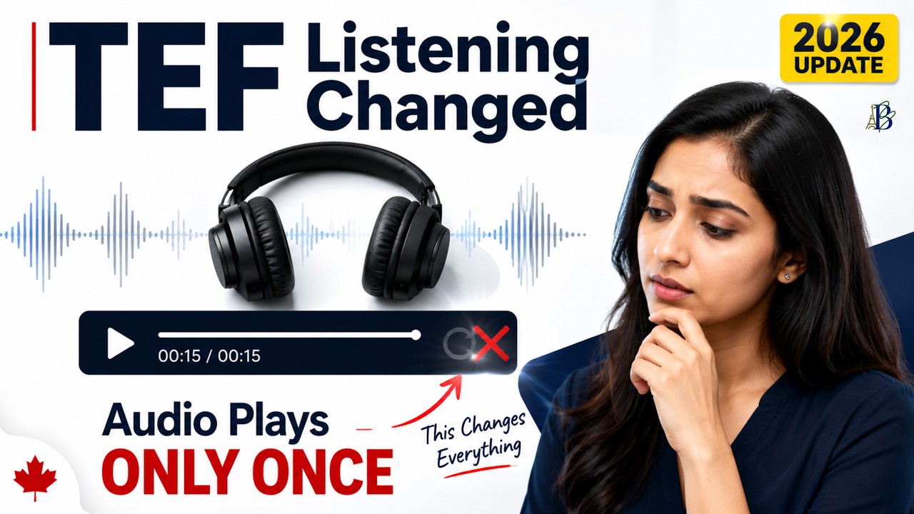 TEF Canada Exam | NEW Listening Exam Pattern | Compréhension orale NEW pattern
