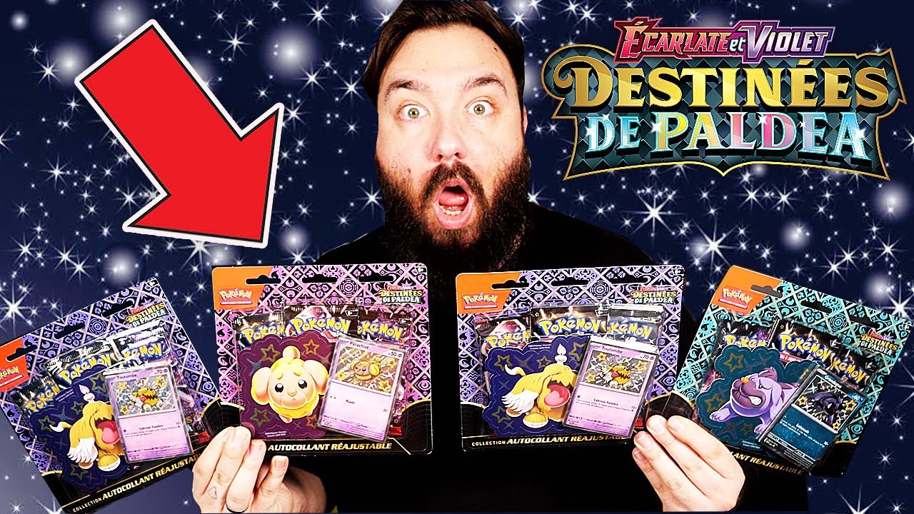 EXCLUSIF ! LA MEILLEURE OUVERTURE de BOOSTERS POK&Eacute;MON DESTIN&Eacute;ES DE PALDEA FR ! CARTE ALTERNATIVE !