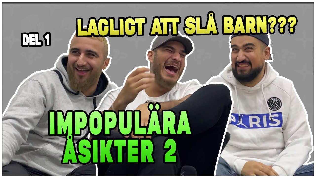 LAGLIGT ATT SL&Aring; BARN??? DEL 1! *IMPOPUL&Auml;RA &Aring;SIKTER 2*