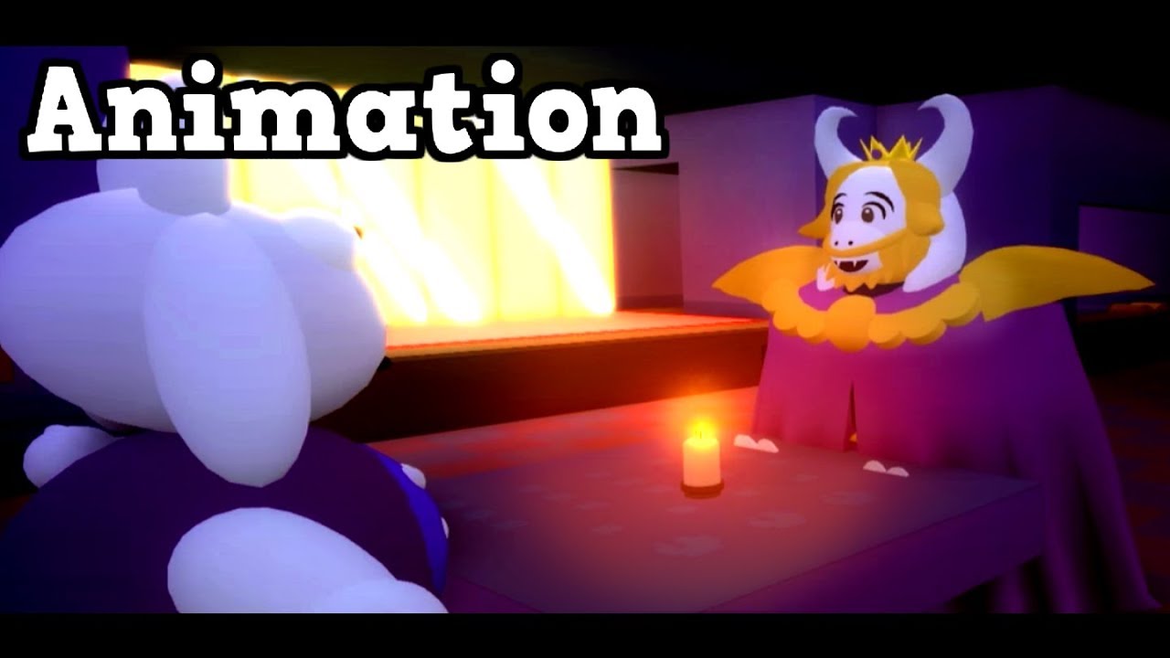 How Asgore met Toriel! Funny Cinematic Undertale AU Animation Roleplay