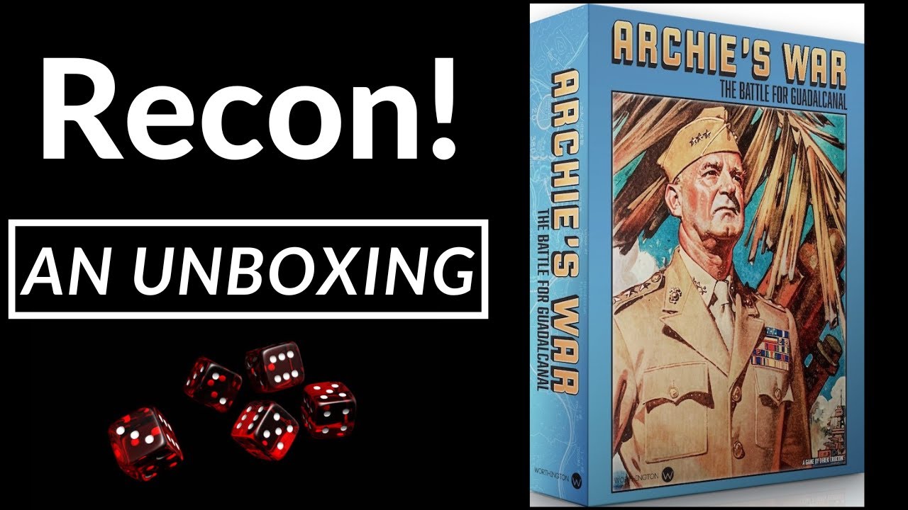 Recon! Archie's War: The Battle for Guadalcanal (Solitaire & 2-player)