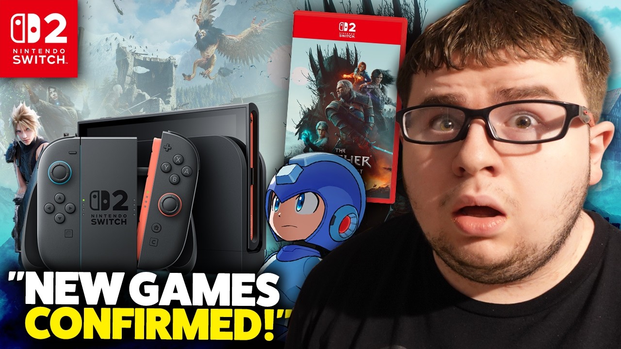 Подождите... АНОНСИРОВАНЫ НОВЫЕ игры для Nintendo Switch 2?!