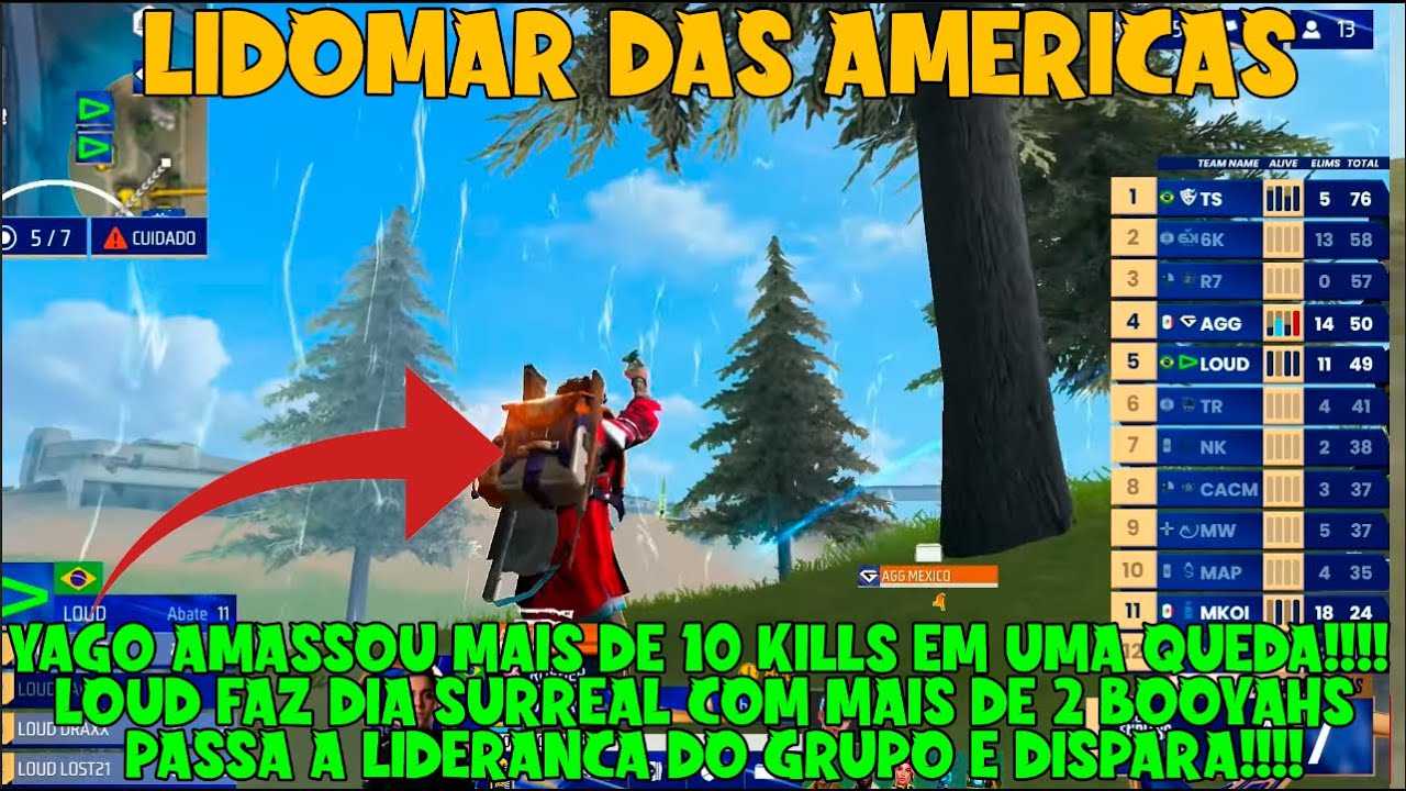 LOUD DO CEU!! AMASSARAM MUITO E DISPARA COM FOLGA NA TABELA, YAGO JOGA MUITO E AMASSA GERAL SOZINHO
