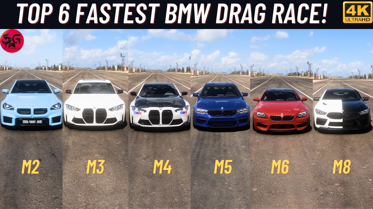 Forza Horizon 5: Fastest BMW M Series Drag Race Madness
