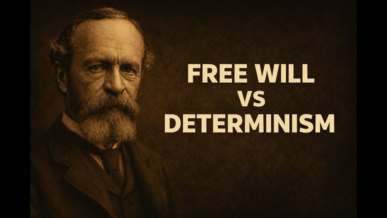 Free Will vs Determinism — William James’ Two-Stage Solution (Explained)