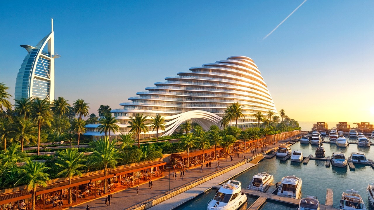 Здесь отдых выглядит как в кино! Jumeirah Marsa Al Arab Дубай обзор