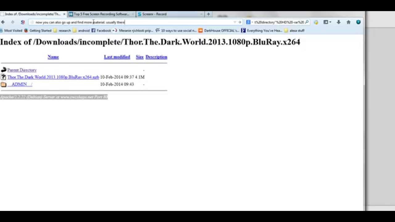 How to get free HD movies, music, programs, or almost anything else without any software