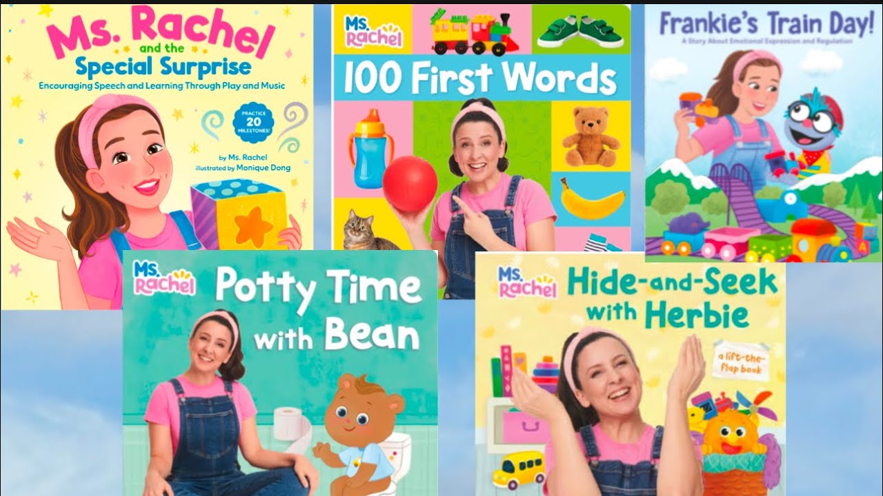 Ms Rachel and the Special Surprise | 100 first words | 5 read aloud books for kids