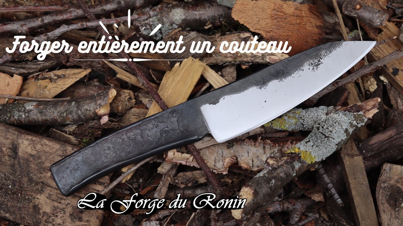 Couteau entièrement forgé