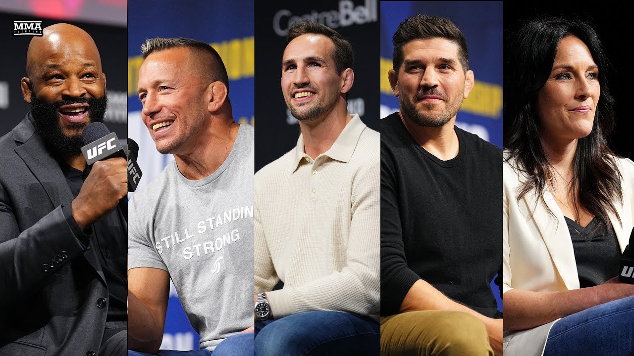 UFC Q&A w/ Georges St-Pierre, Rory MacDonald, David Loiseau, Patrick Côté & Valérie Létourneau