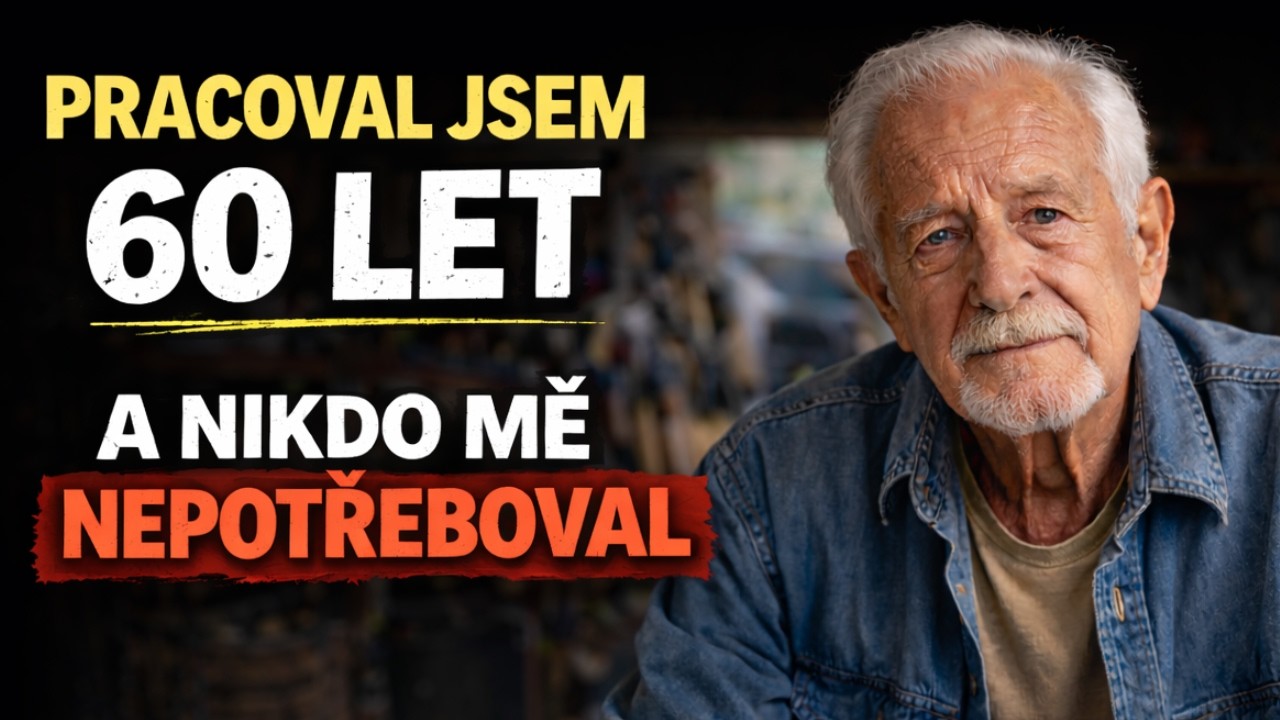 Pracoval jsem 60 let bez přestávky… a když jsem odešel do důchodu, nikdo mě nepotřeboval