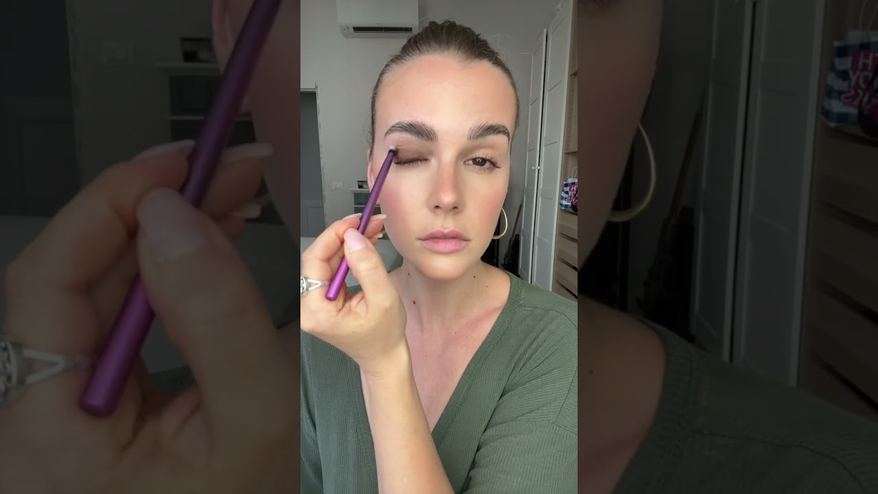 Make-up estivo anti caldo in 5 min #makeup #makeuptutorial #summermakeup #5minmakeup #makeupideas