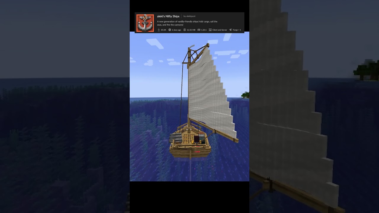 minecraft Best ship Mod