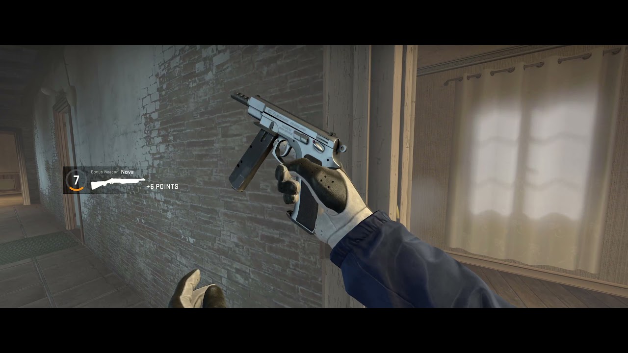 CZ75 Auto Silver Factory New Showcase CS:GO (3440x1440 res 21:9)
