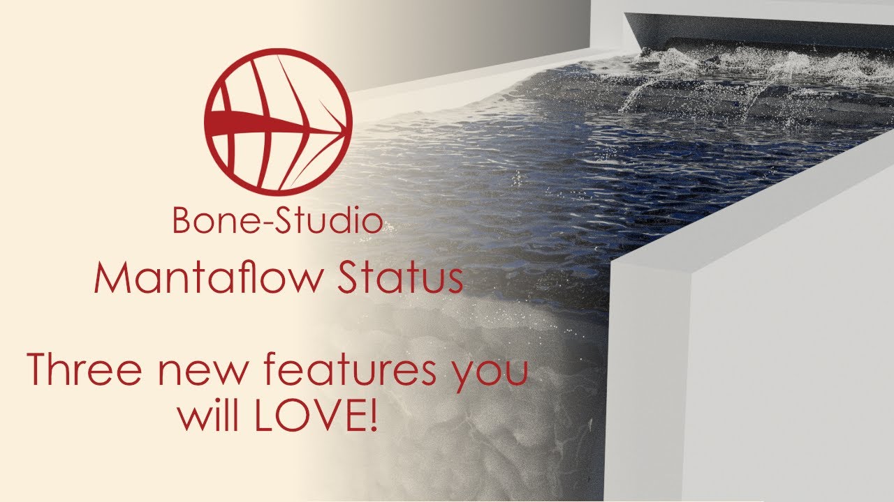 Blender 2.79 Tutorial ▶ MantaFlow 🌊,  the LAST 2.79 Build in 2018 - 3 NEW features you wil LOVE! ❤️