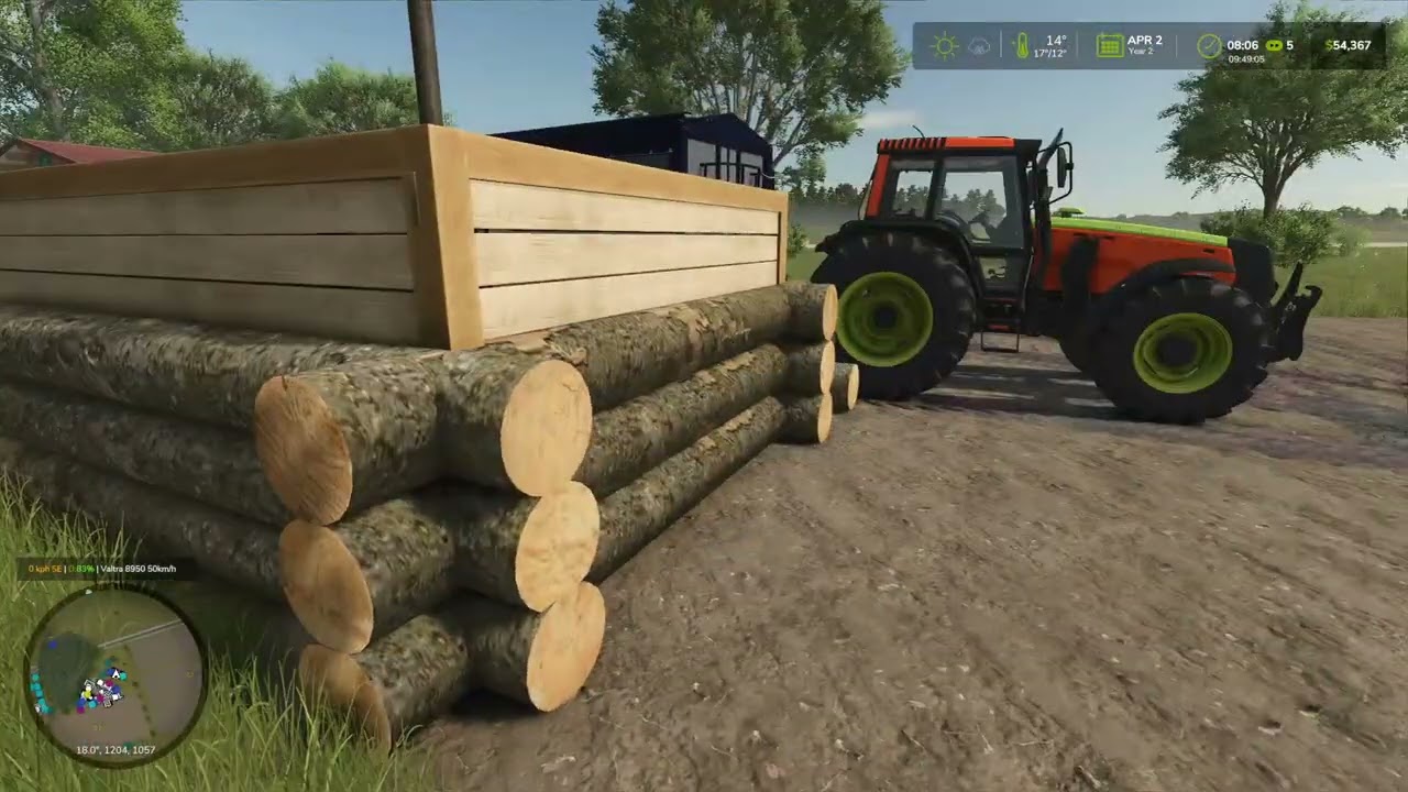 Farming Simulator 25, часть 32. Пополнение корма для животных!!!