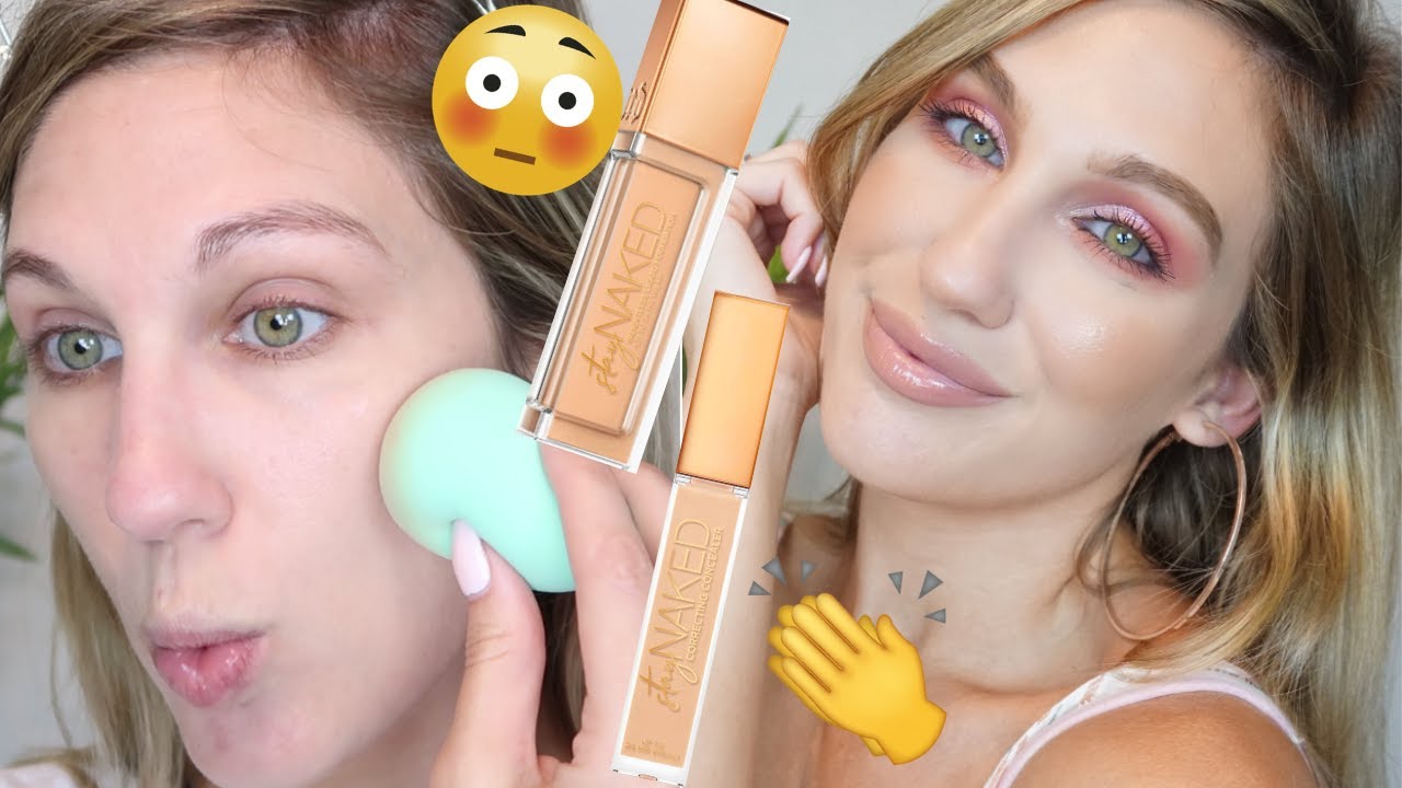 WOW URBAN DECAY  STAY NAKED FOUNDATION + CONCEALER WEAR TEST