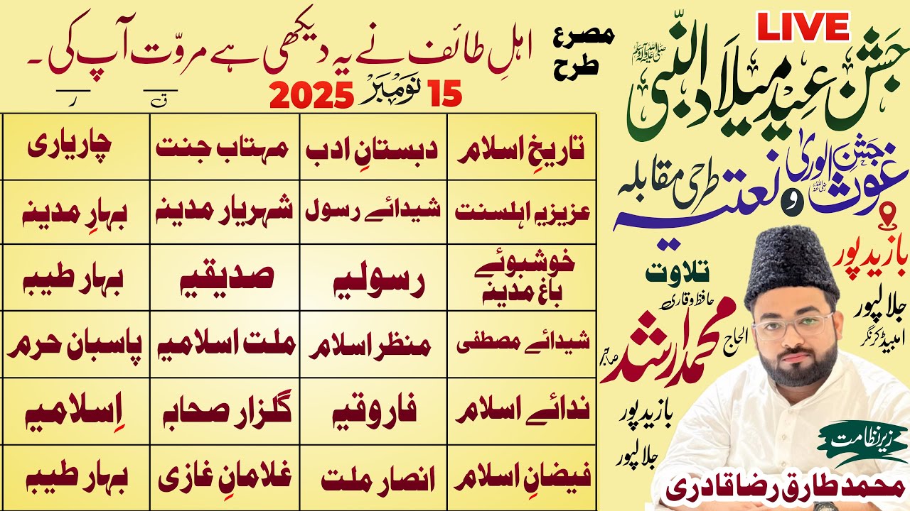 🔴Live Gair Tarhi Natiya Muzahira Bazidpur Jalalpur | Charyaar Network | Jalalpur