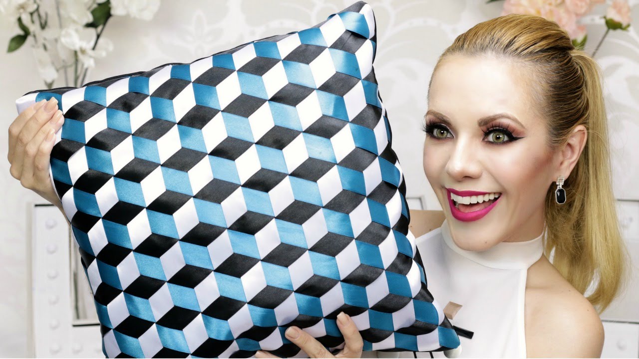 DIY COJIN DECORATIVO CON EFECTO 3D! / 3D EFFECT PILLOW DIY!