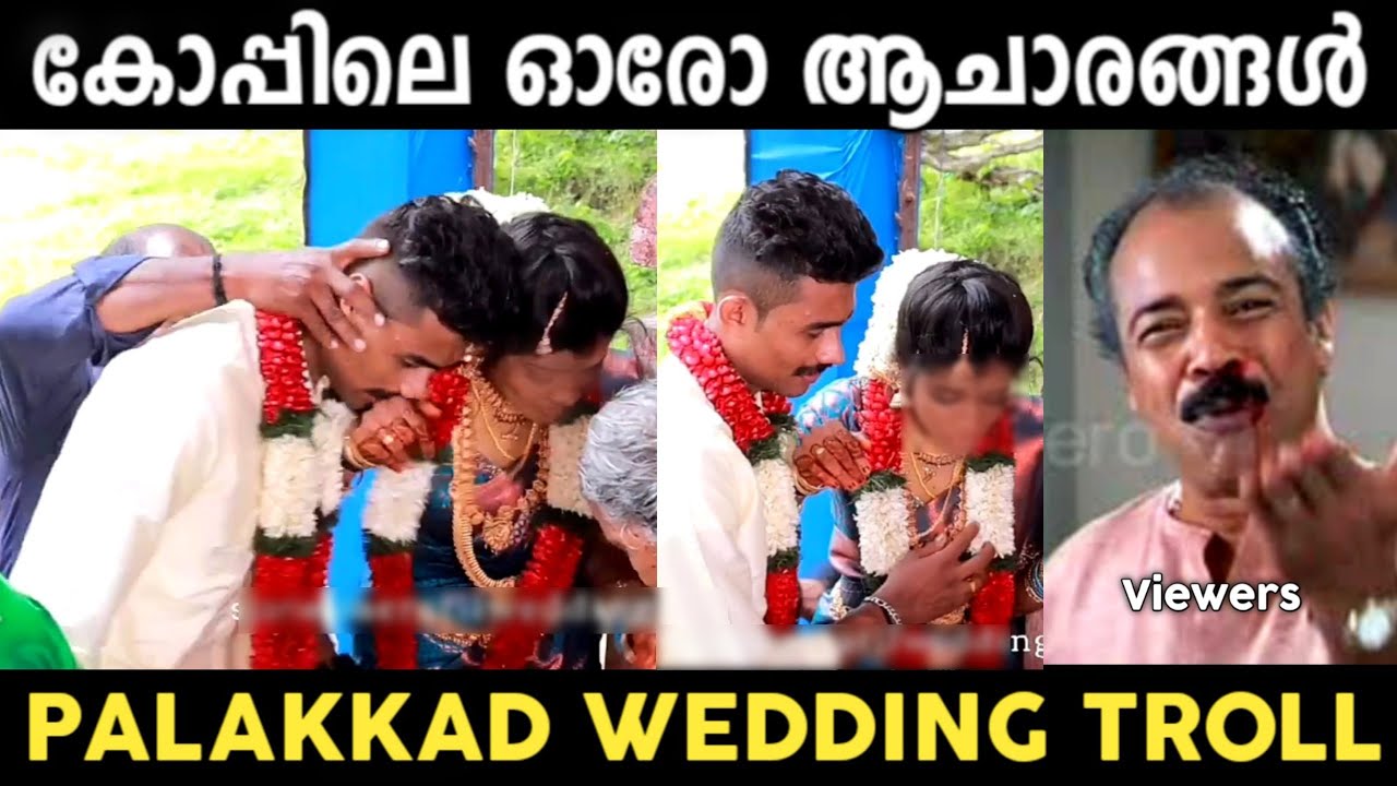 പാവം മണവാട്ടിപ്പെണ്ണിനെ കരയിച്ച് വിട്ടു😬| Palakkad Wedding Issue Troll | Troll Malayalam | Nbk Troll