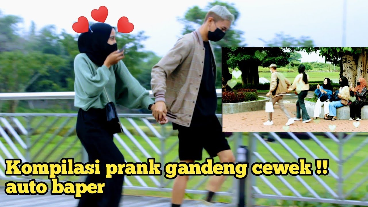 Kompilasi prank gandeng cewek gak dikenal || FirmanSky