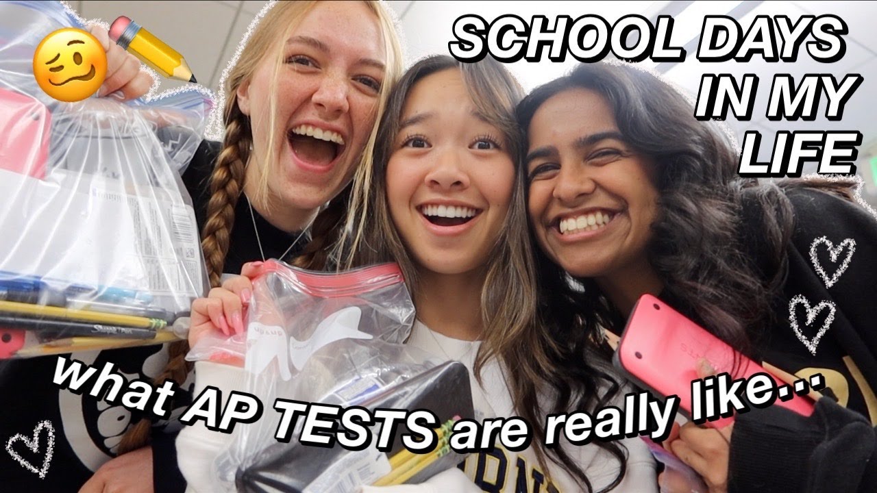 SCHOOL DAYS IN MY LIFE | what AP TESTS are really like...
