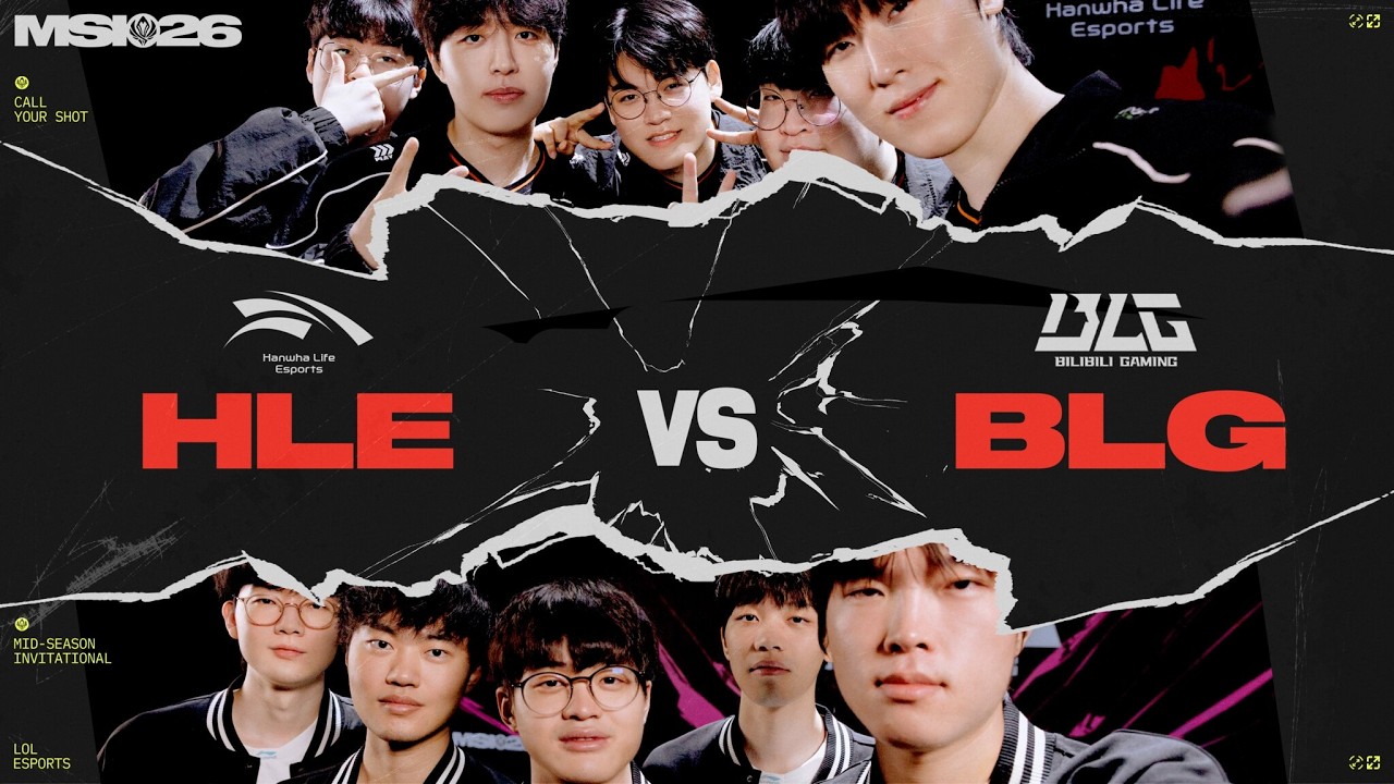 VERTICAL | HLE vs BLG | MSI 2026 | Grand Finals #shorts
