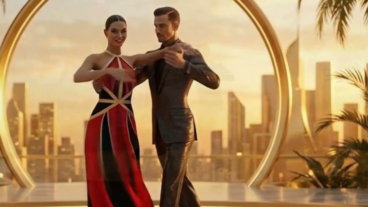 This Is The First Ever AI Dance Symphony Of Latin Motion | 4K #GoldenAIAeon