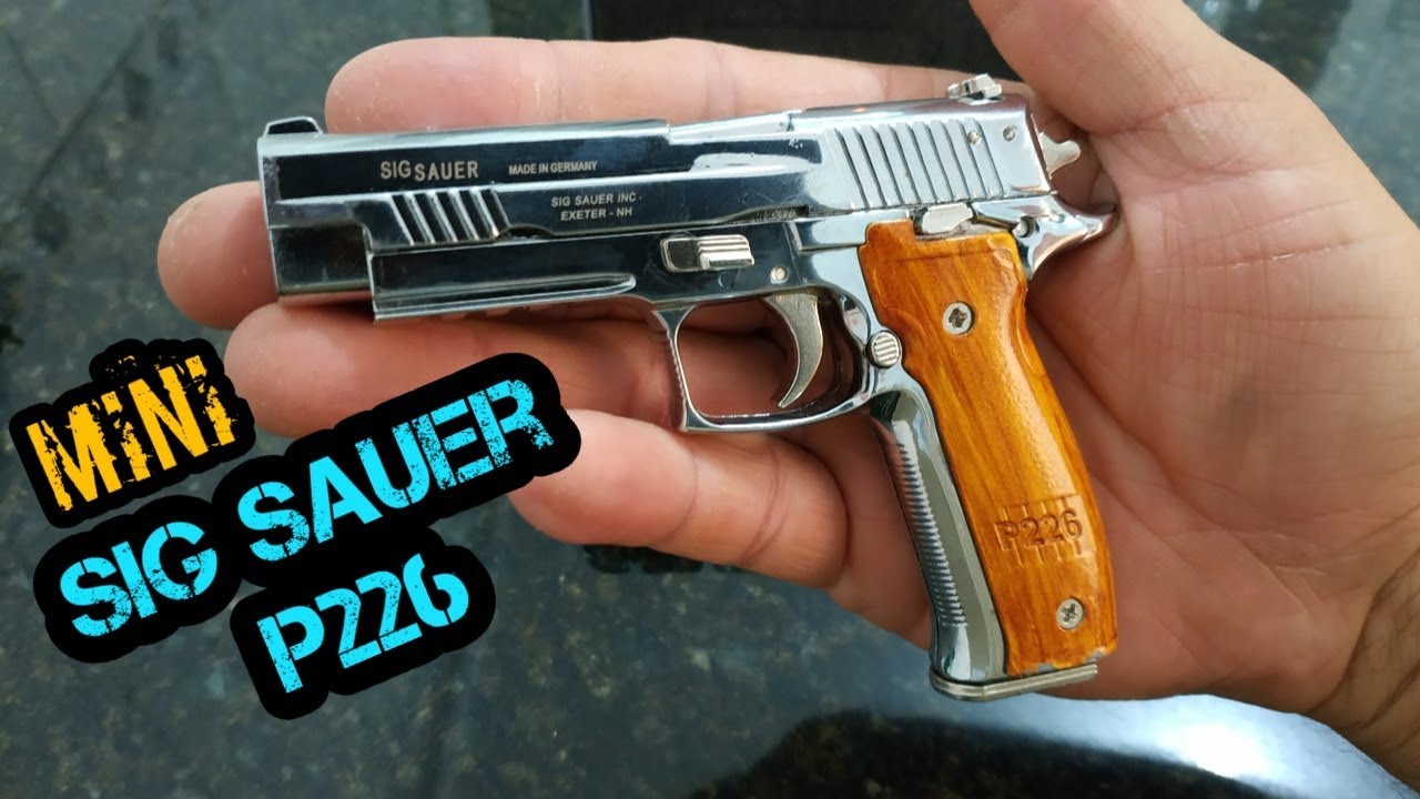 Mini Arma Sig Sauer P226 - Miniature Gun