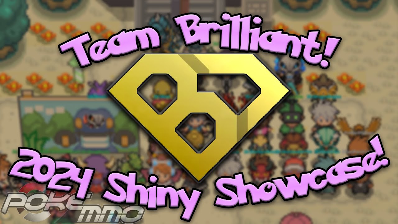 Pokemon / PokeMMO Shiny Reaction Compilation  | [ßr] Team Brilliant Shiny Recap 2024!
