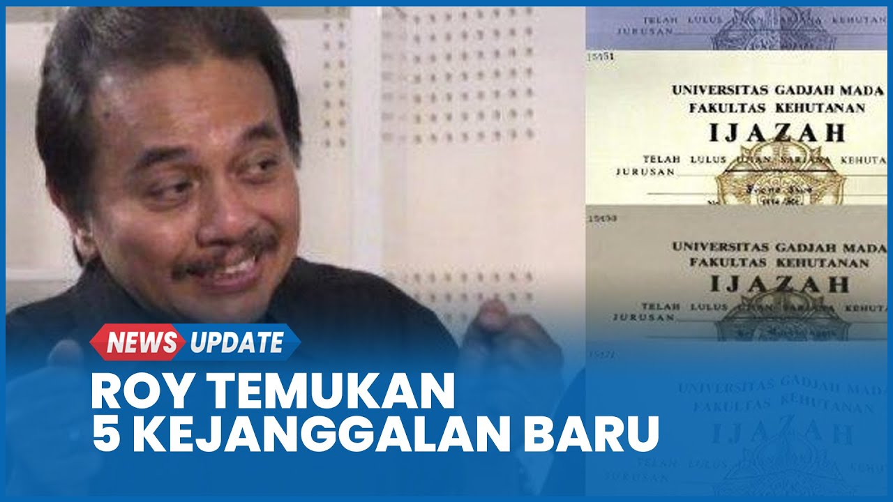 Roy Suryo Ungkap 5 Kejanggalan Ijazah Jokowi yang Ditunjukkan: Kualitas Pasfoto hingga Cara Cetak