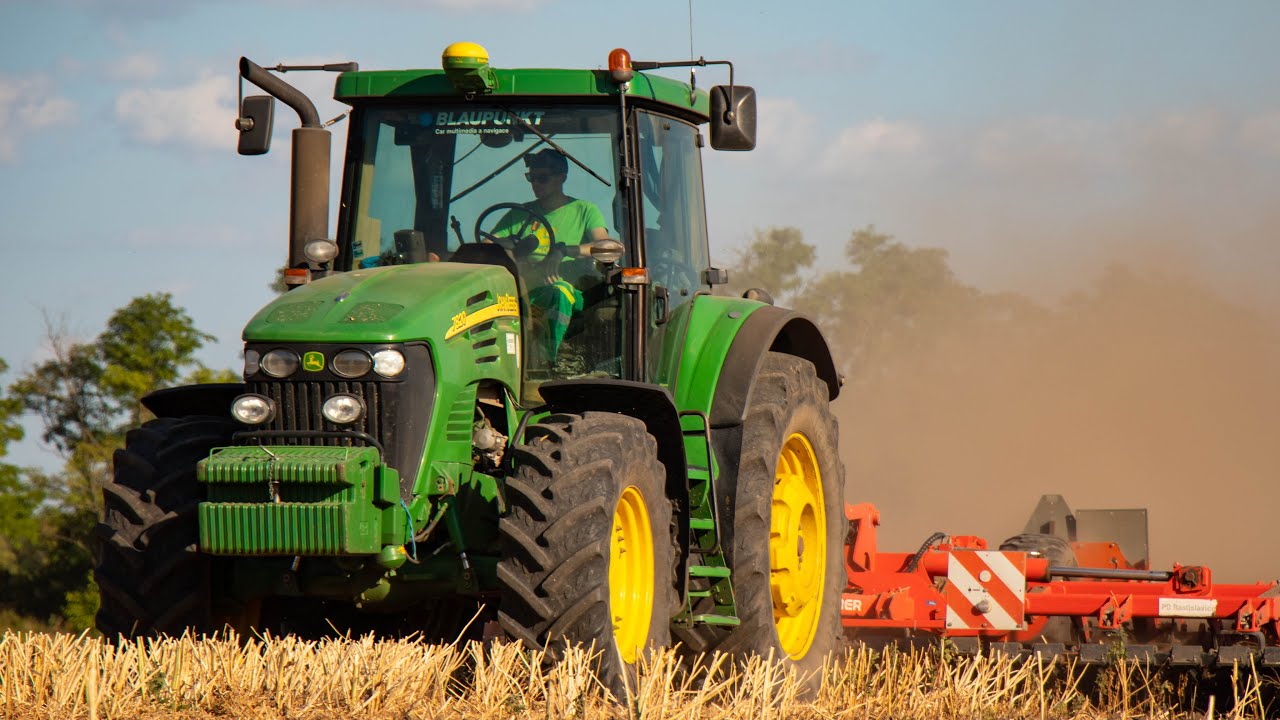POV DISKING 2019|| John Deere 7820 + Kuhn Optimer Gopro Hero 7 Black
