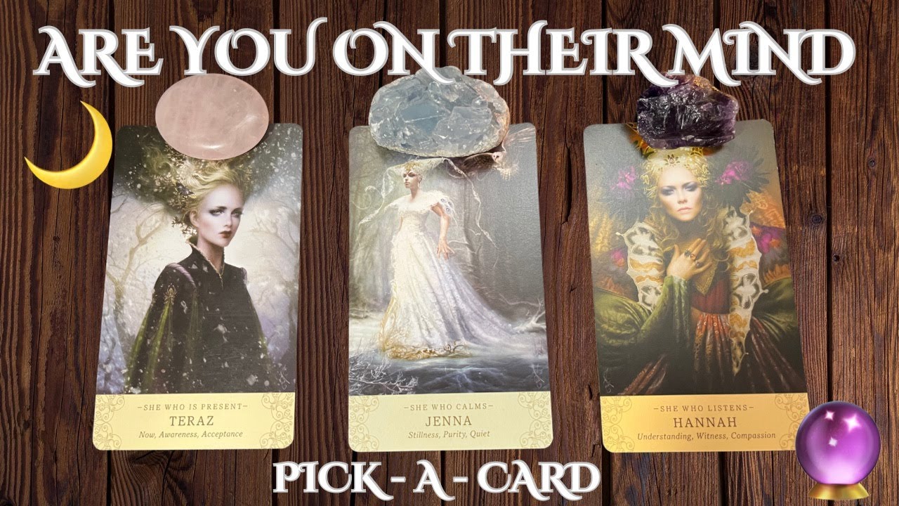 ❤️🔮Are you on their mind❤️PICK-A-CARD✨🌙TIMELESS❤️LOVE READING#tarot #pickacard