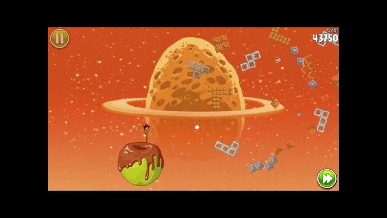 Angry Birds Space Eggsteroids ALL Levels!
