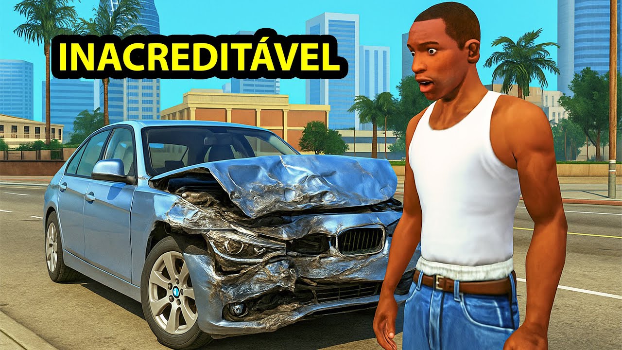 O NOVO MOD DE BATIDAS ULTRA REALISTAS PRO GTA SAN ANDREAS - INACREDITÁVEL