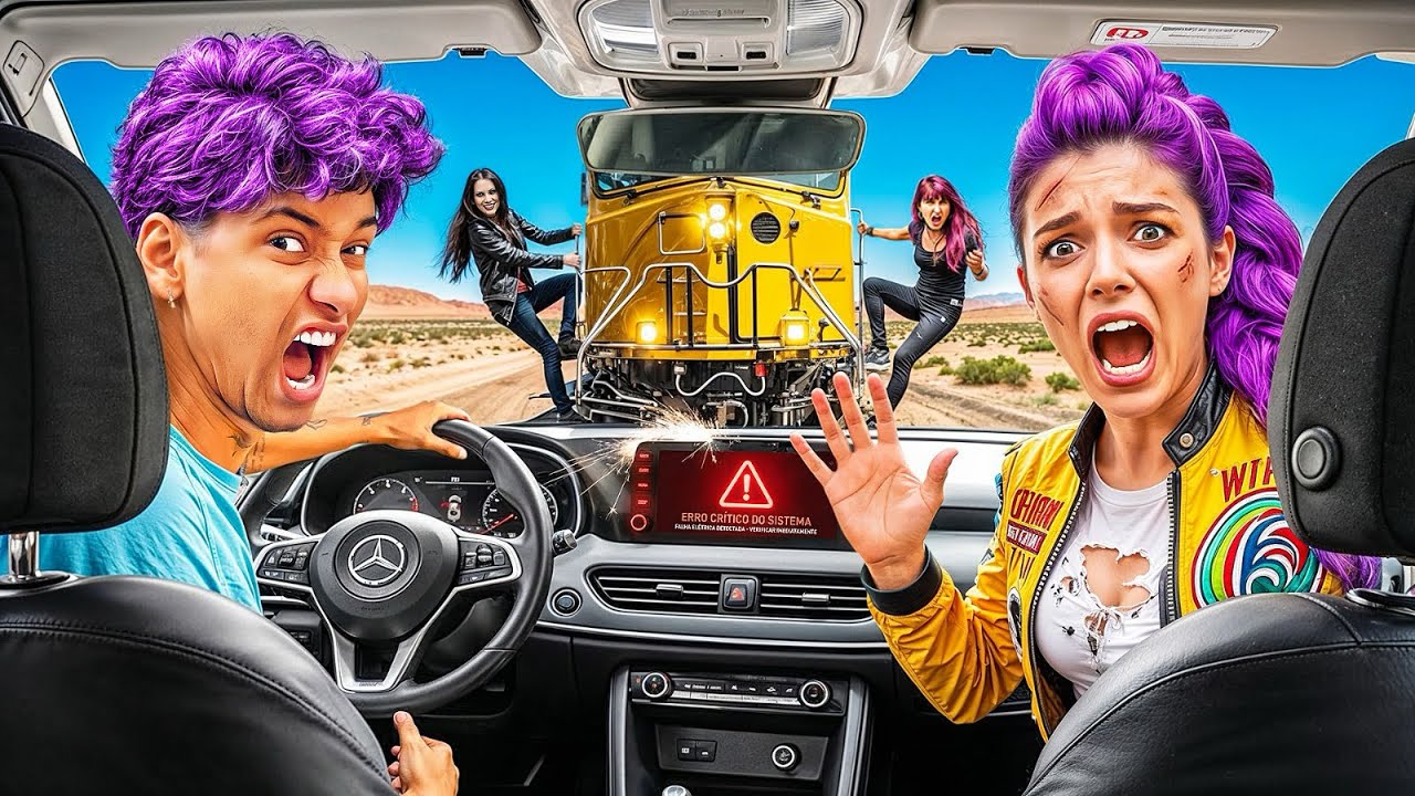 RESGATEI A GUERREIRA DO K-POP… MAS AS VALENTONAS ARMARAM UMA ARMADILHA NO TRILHO!