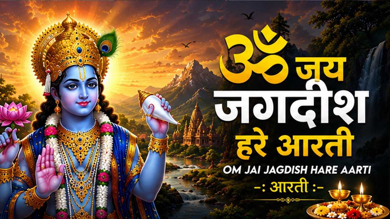 ॐ जय जगदीश हरे आरती | Om Jai Jagdish Hare Aarti I Vishnu Ki Aarti : Aarti Song I Vishnu Aarti 2026