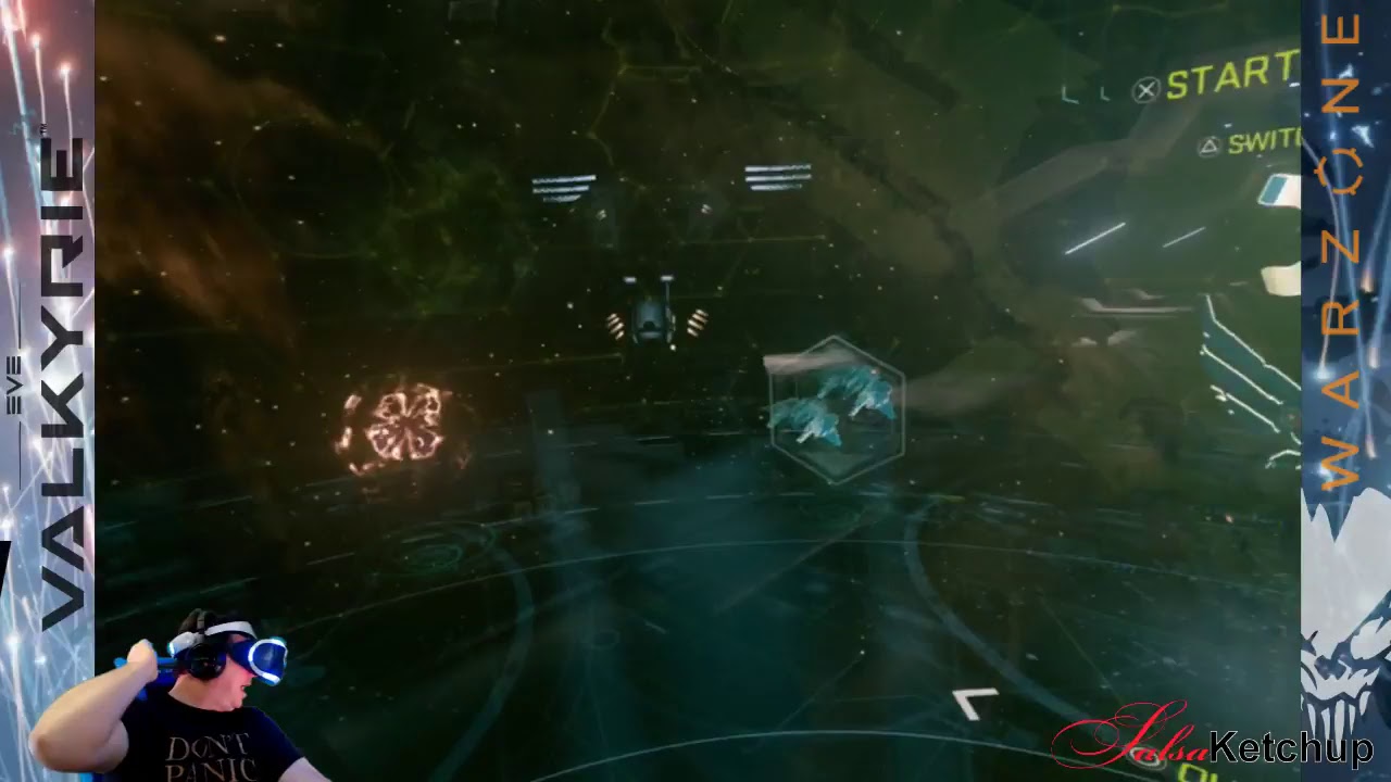 Discovering The Ships of The Warzone Take 2 | Eve Valkyrie PS4 Pro PSVR