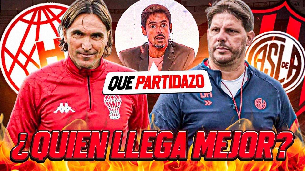 SAN LORENZO o HURACÁN ¿QUIÉN LLEGA MEJOR AL CLÁSICO DEL DOMINGO? DEBATE