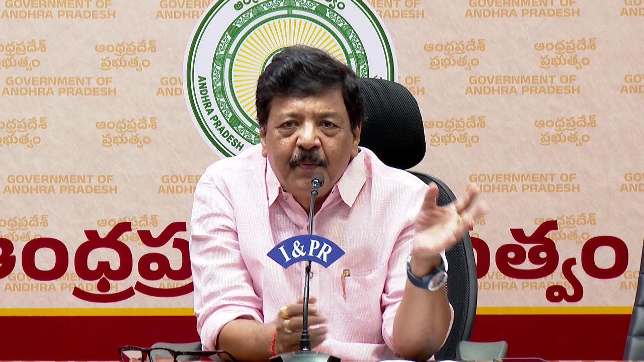 Press Conference by Sri Kandula Durgesh Hon'ble Minister for Tourism, Culture & Cinematography