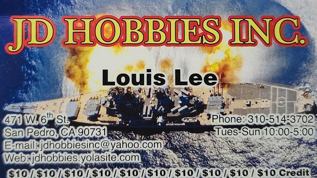 JD Hobbies proper video