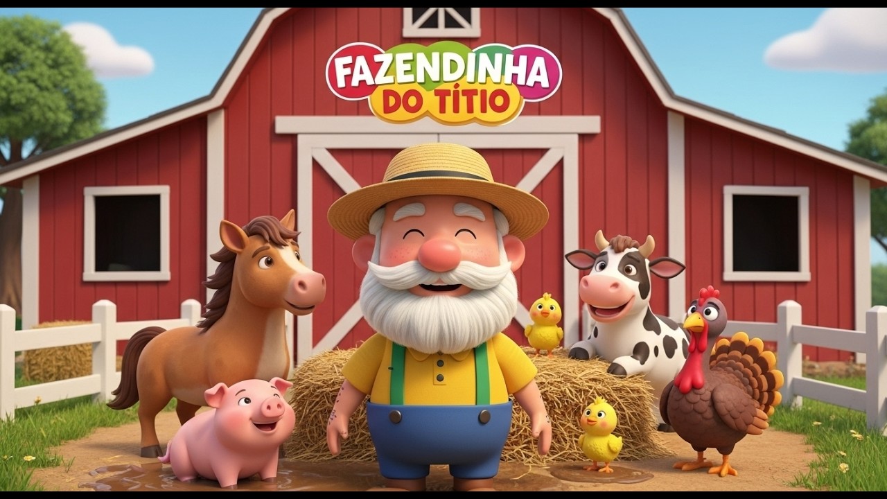 🧑‍🌾 Fazendinha do Titio e Mais |  Música Infantil  -  TutiTeca🧑‍🌾