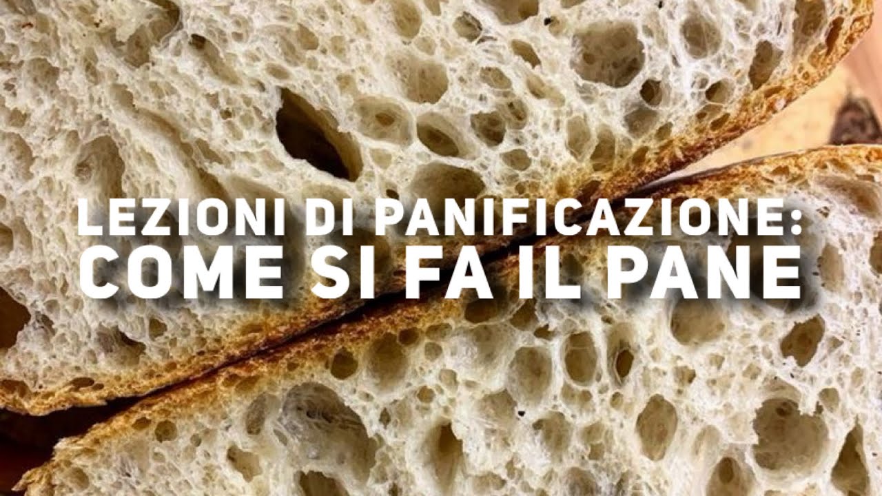 Lezioni di panificazione (con Carmine Pellone): come si fa il pane