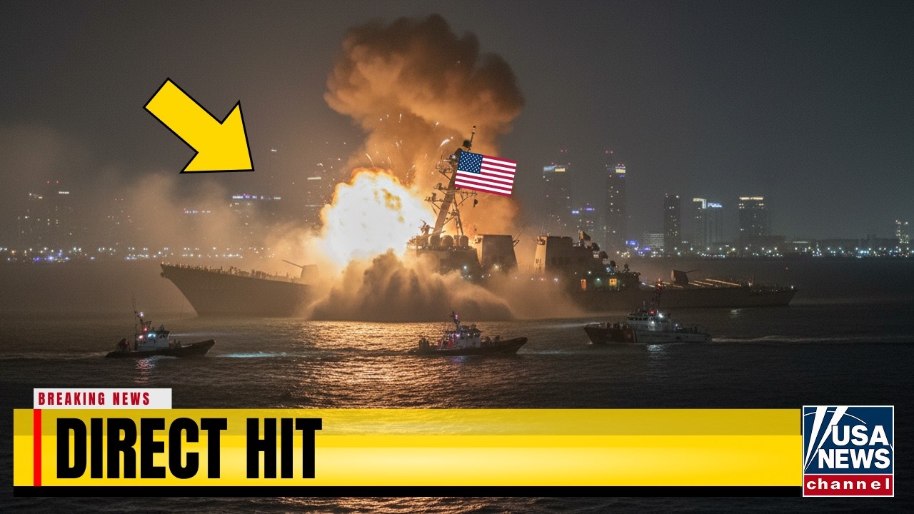 Iranian Speedboats Rushed a US Destroyer at Close Range — The Navy's Instant Response Left the Sea..
