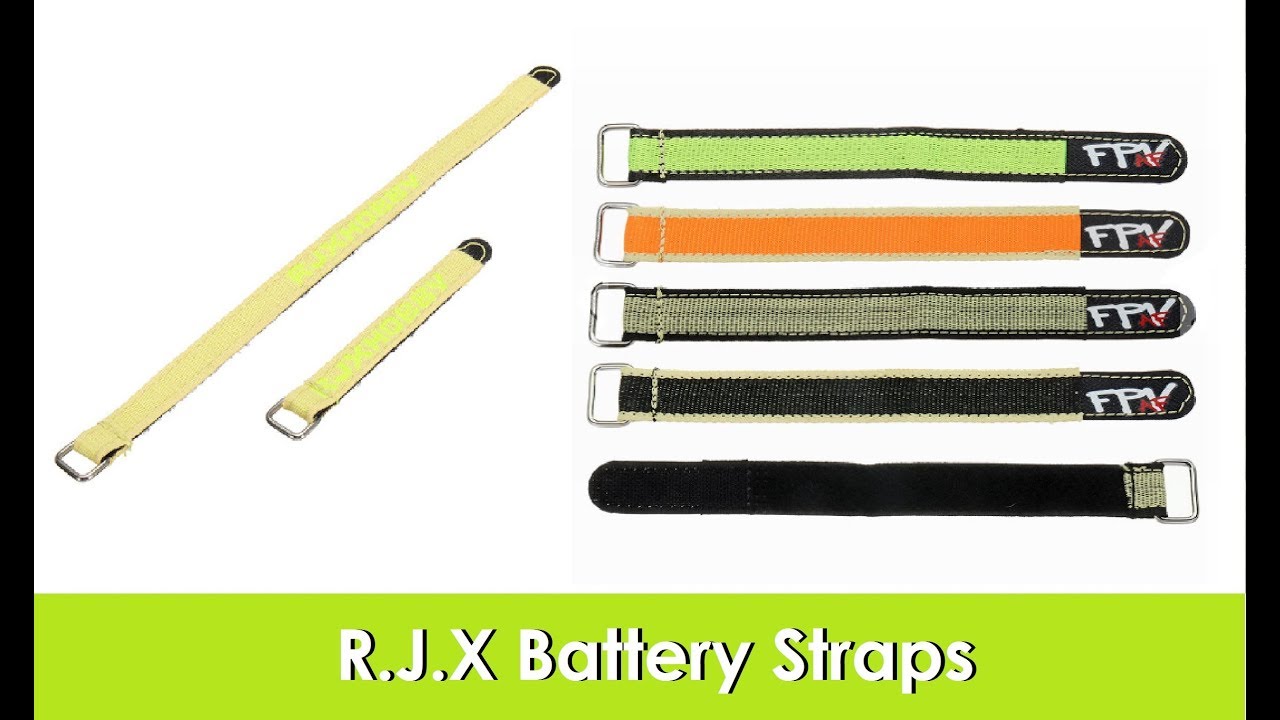 R.J.X Battery Straps